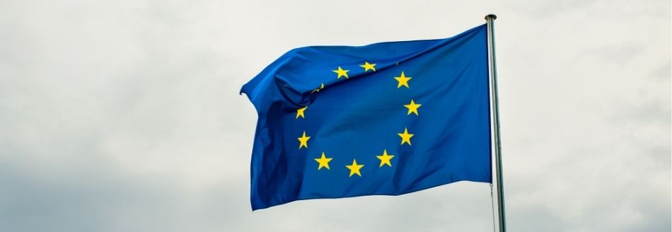 vlag van Hof van Justitie van de Europese Unie